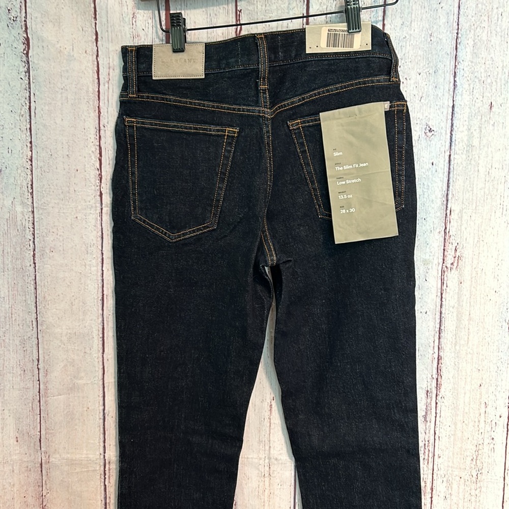 NWT Everlane The Organic Cotton Slim Fit Jean 28X30 - Picture 13 of 14